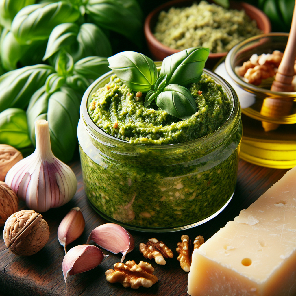 Pesto Magiczne: Tajemnice Smaku i Aromatu w Twoim Talerzu