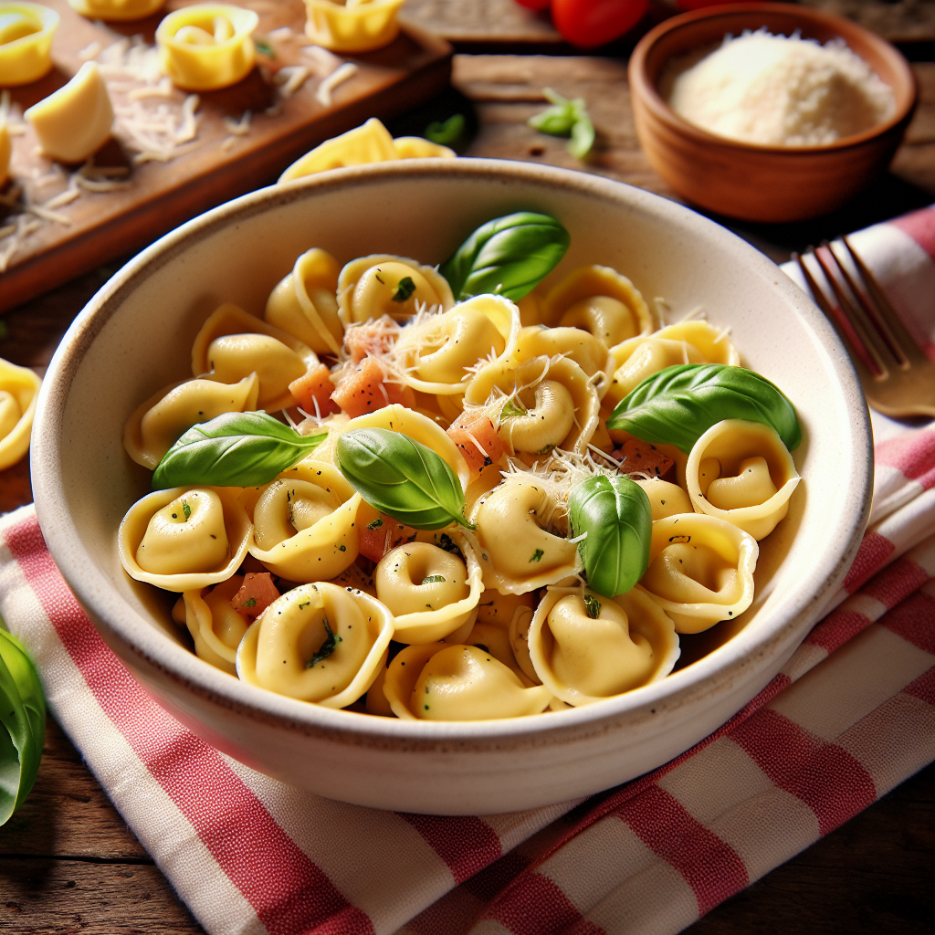 Tortellini Tango: Wykwintne połączenie smaków w jednym talerzu