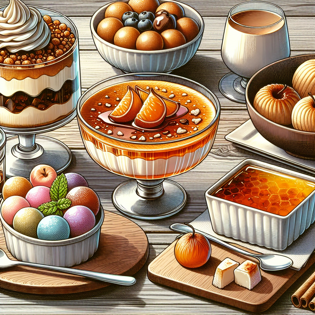Złociste smaki jesieni: Fantastyczne przepisy na wykwintne desery