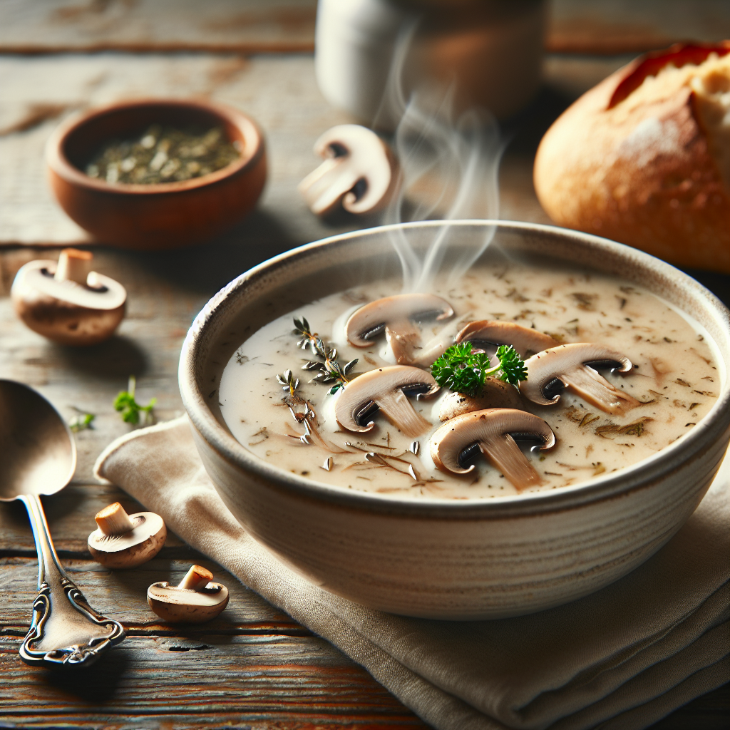 Magiczna Zupa Pieczarkowa: Sekrety Ani w Kuchni