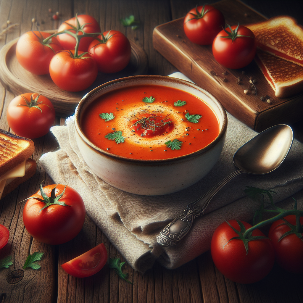 Passata Perfekcja: Wykwintna Zupa Pomidorowa w Szczegółach