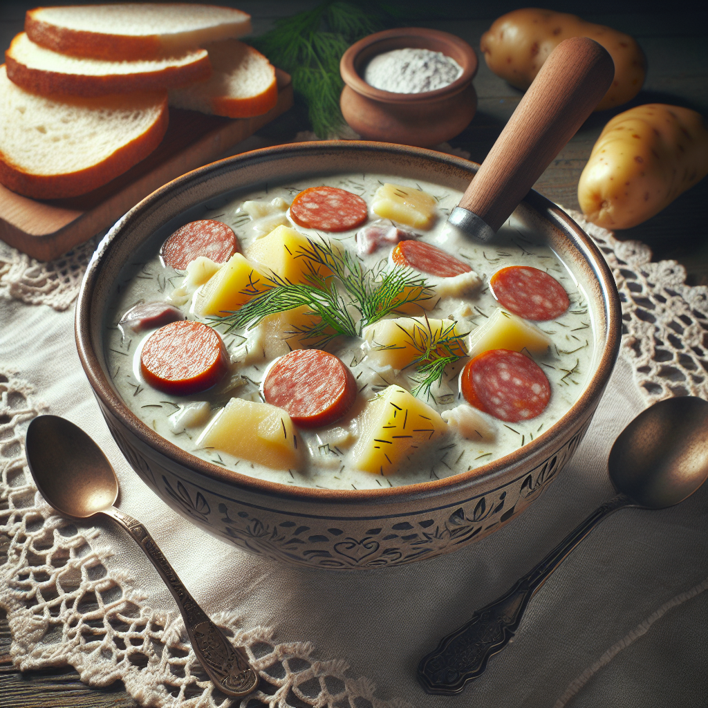 Zupa Chrzanowa: Pikantne połączenie smaków i aromatów