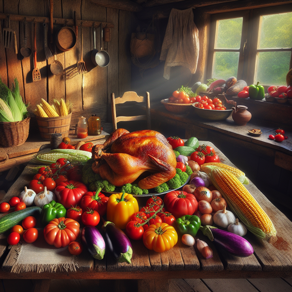 Kurczakowe rytmy smaków: Jednogarnkowa uczta z soczystym mięsem i kolorowymi warzywami